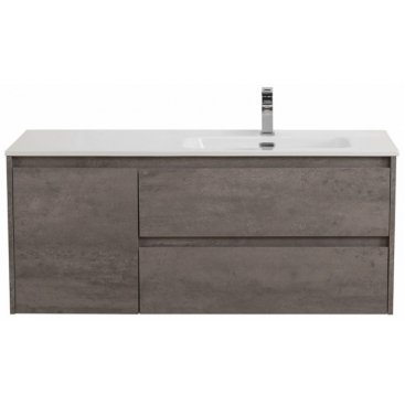 Тумба с раковиной BelBagno Kraft 100-BB1000ETL-R Cemento Grigio