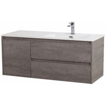 Тумба с раковиной BelBagno Kraft 100-BB1000ETL-R Cemento Grigio