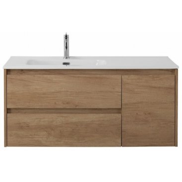 Тумба с раковиной BelBagno Kraft 100-BB1000ETL-L Rovere Nebrasca Nature