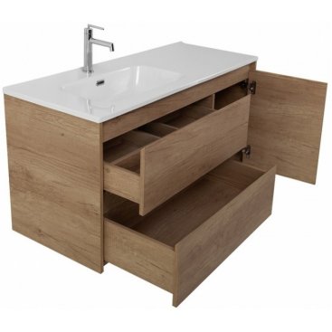 Мебель для ванной BelBagno Kraft-1000-BB1000ETL-L Rovere Nebrasca Nature