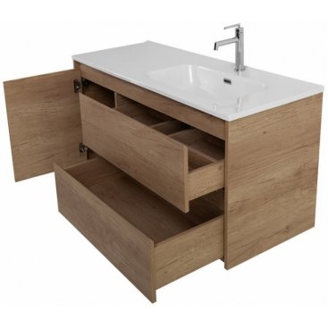 Мебель для ванной BelBagno Kraft-1000-BB1000ETL-R Rovere Nebrasca Nature