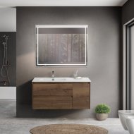 Мебель для ванной BelBagno Kraft-1000-BB1000ETL-L Rovere Tabacco