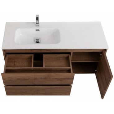 Мебель для ванной BelBagno Kraft-1000-BB1000ETL-L Rovere Tabacco