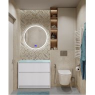 Мебель для ванной BelBagno Kraft-1000-PIA-BB1010/465-LV-VTR-BO Bianco Opaco