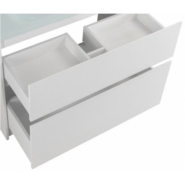 Мебель для ванной BelBagno Kraft-1000-PIA-BB1010/465-LV-VTR-BO Bianco Opaco