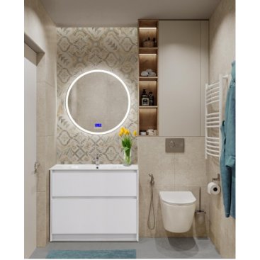 Мебель для ванной BelBagno Kraft-1000-PIA-LOV-1000 Bianco Opaco