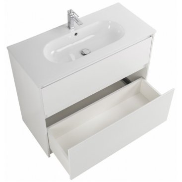 Мебель для ванной BelBagno Kraft-1000-PIA-LOV-1000 Bianco Opaco
