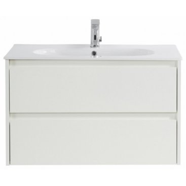 Тумба с раковиной BelBagno Kraft 100-LOV-1000-LVB Bianco Opaco