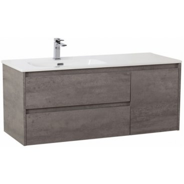 Мебель для ванной BelBagno Kraft-1200-BB1200ETL-L Cemento Grigio