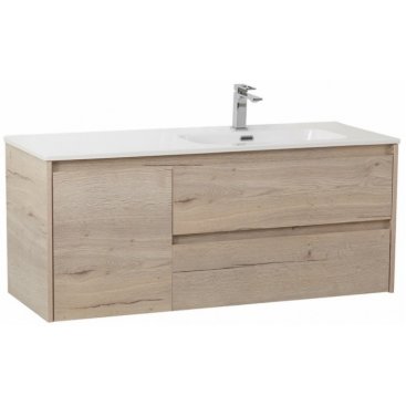 Мебель для ванной BelBagno Kraft-1200-BB1200ETL-R Rovere Galifax Bianco