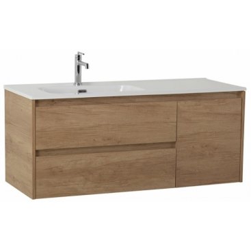 Тумба с раковиной BelBagno Kraft 120-BB1200ETL-L Rovere Nebrasca Nature