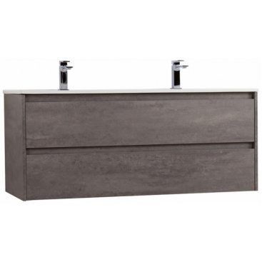 Тумба с раковиной BelBagno Kraft 120-BB1200-2-ETL Cemento Grigio