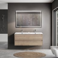 Мебель для ванной BelBagno Kraft-1200-BB1200-2-ETL Rovere Galifax Bianco