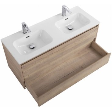 Мебель для ванной BelBagno Kraft-1200-BB1200-2-ETL Rovere Galifax Bianco