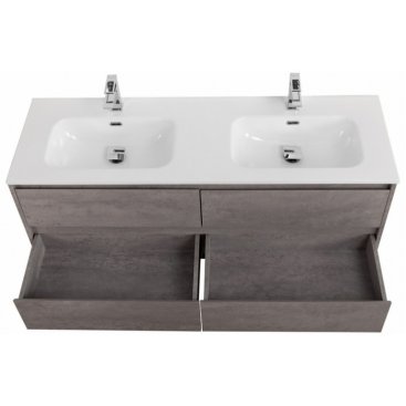 Тумба с раковиной BelBagno Kraft 120-4C-BB1200-2-ETL Cemento Grigio