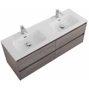 Тумба с раковиной BelBagno Kraft 120-4C-BB1200-2-ETL Cemento Grigio