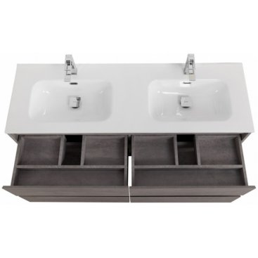 Тумба с раковиной BelBagno Kraft 120-4C-BB1200-2-ETL Cemento Grigio