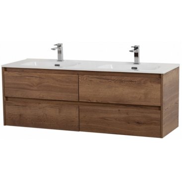 Тумба с раковиной BelBagno Kraft 120-4C-BB1200-2-ETL Rovere Tabacco