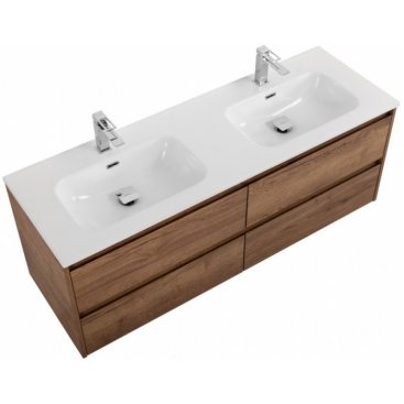 Тумба с раковиной BelBagno Kraft 120-4C-BB1200-2-ETL Rovere Tabacco