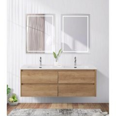 Мебель для ванной BelBagno Kraft-1400-4C-BB1400-2-ETL Rovere Nebrasca Nature