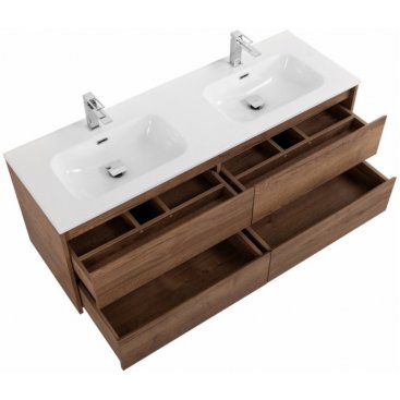 Мебель для ванной BelBagno Kraft-1400-4C-BB1400-2-ETL Rovere Tabacco