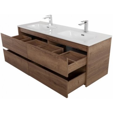 Мебель для ванной BelBagno Kraft-1400-4C-BB1400-2-ETL Rovere Tabacco