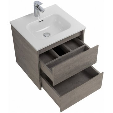 Тумба с раковиной BelBagno Kraft 50-BB500ETL Cemento Grigio