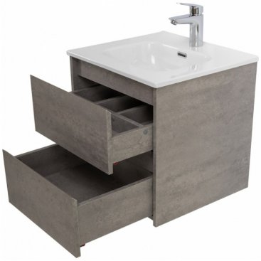 Тумба с раковиной BelBagno Kraft 50-BB500ETL Cemento Grigio