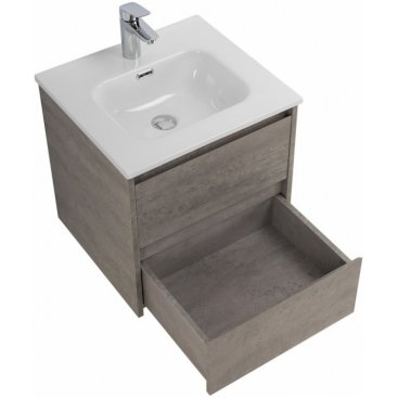 Тумба с раковиной BelBagno Kraft 50-BB500ETL Cemento Grigio