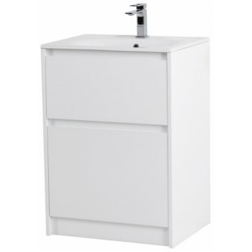 Мебель для ванной BelBagno Kraft-600-PIA-BB1923-600 Bianco Opaco