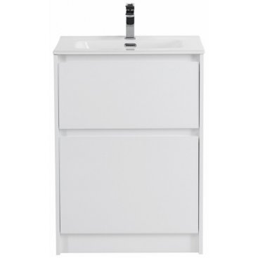 Тумба с раковиной BelBagno Kraft 60-PIA-BB600ETL Bianco Opaco