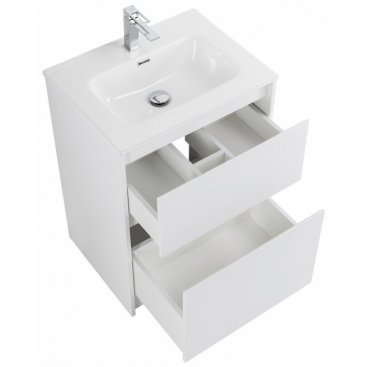 Мебель для ванной BelBagno Kraft-600-PIA-BB600ETL Bianco Opaco