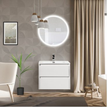 Мебель для ванной BelBagno Kraft-600-BB600ETL Bianco Opaco