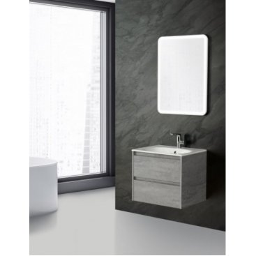 Мебель для ванной BelBagno Kraft-600-BB1923-600 Cemento Grigio