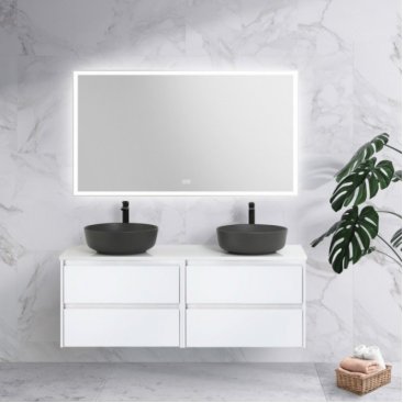 Мебель для ванной BelBagno Kraft-1400-2-S Bianco Opaco