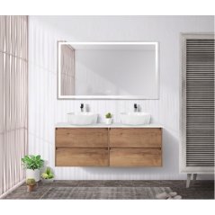 Мебель для ванной BelBagno Kraft-1400-2-S Rovere Tabacco