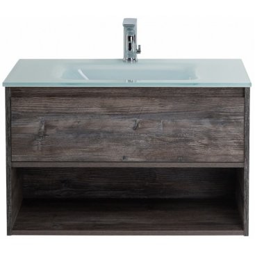 Тумба с раковиной BelBagno Kraft 80-1C-BB810/465-LV-VTR-BL Pino Pasadena