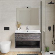 Мебель для ванной BelBagno Kraft-800-1C-LOV-800 Pino Pasadena