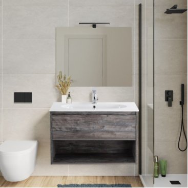 Мебель для ванной BelBagno Kraft-800-1C-LOV-800 Pino Pasadena