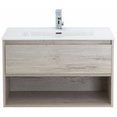 Тумба с раковиной BelBagno Kraft 80-1C-BB800ETL Ro...