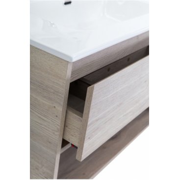 Мебель для ванной BelBagno Kraft-800-1C-BB800ETL Rovere Galifax Bianco