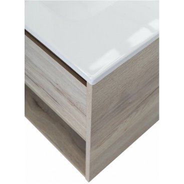 Мебель для ванной BelBagno Kraft-800-1C-BB800ETL Rovere Galifax Bianco