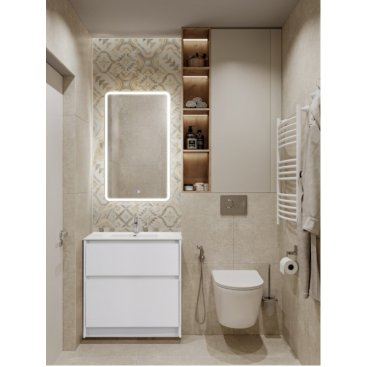 Мебель для ванной BelBagno Kraft-800-PIA-BB800ETL Bianco Opaco