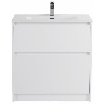 Тумба с раковиной BelBagno Kraft 80-PIA-BB800ETL Bianco Opaco