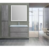 Мебель для ванной BelBagno Kraft-800-BB810/465-LV-VTR-BL Cemento Grigio