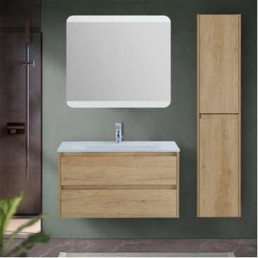 Мебель для ванной BelBagno Kraft-800-BB810/465-LV-VTR-BL Rovere Nebrasca Nature