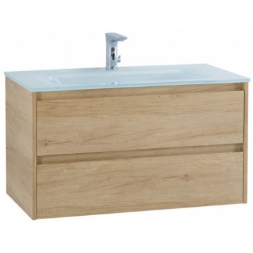 Тумба с раковиной BelBagno Kraft 80-BB810/465-LV-VTR-BL Rovere Nebrasca Nature