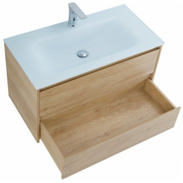 Тумба с раковиной BelBagno Kraft 80-BB810/465-LV-VTR-BO Rovere Nebrasca Nature