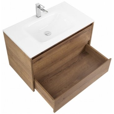 Тумба с раковиной BelBagno Kraft 80-BB810/465-LV-VTR-BL Rovere Tabacco