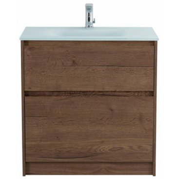 Тумба с раковиной BelBagno Kraft 80-PIA-BB810/465-LV-VTR-BO Rovere Tabacco